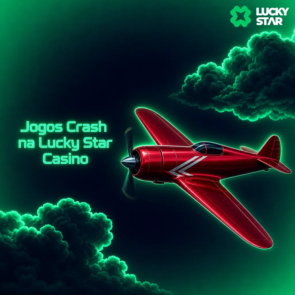 Jogos crash como Aviator, JetX e Spaceman na Lucky Star Casino, com multiplicador crescente e aposta em risco.