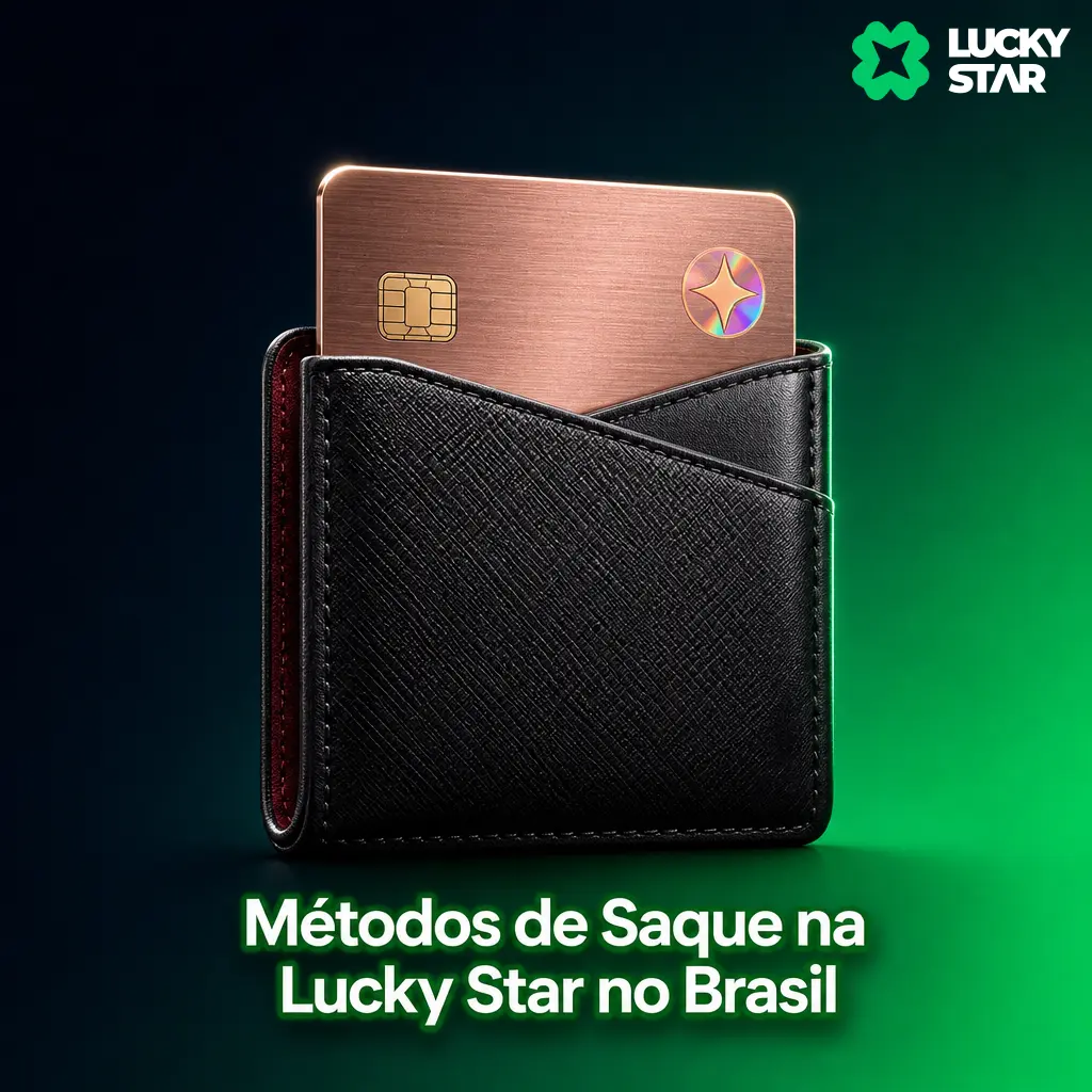Métodos de saque na Lucky Star: PIX, TED, cartões, carteiras digitais e criptomoedas, com KYC obrigatório para segurança.